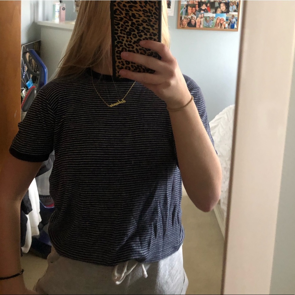 Brandy Melville striped tee